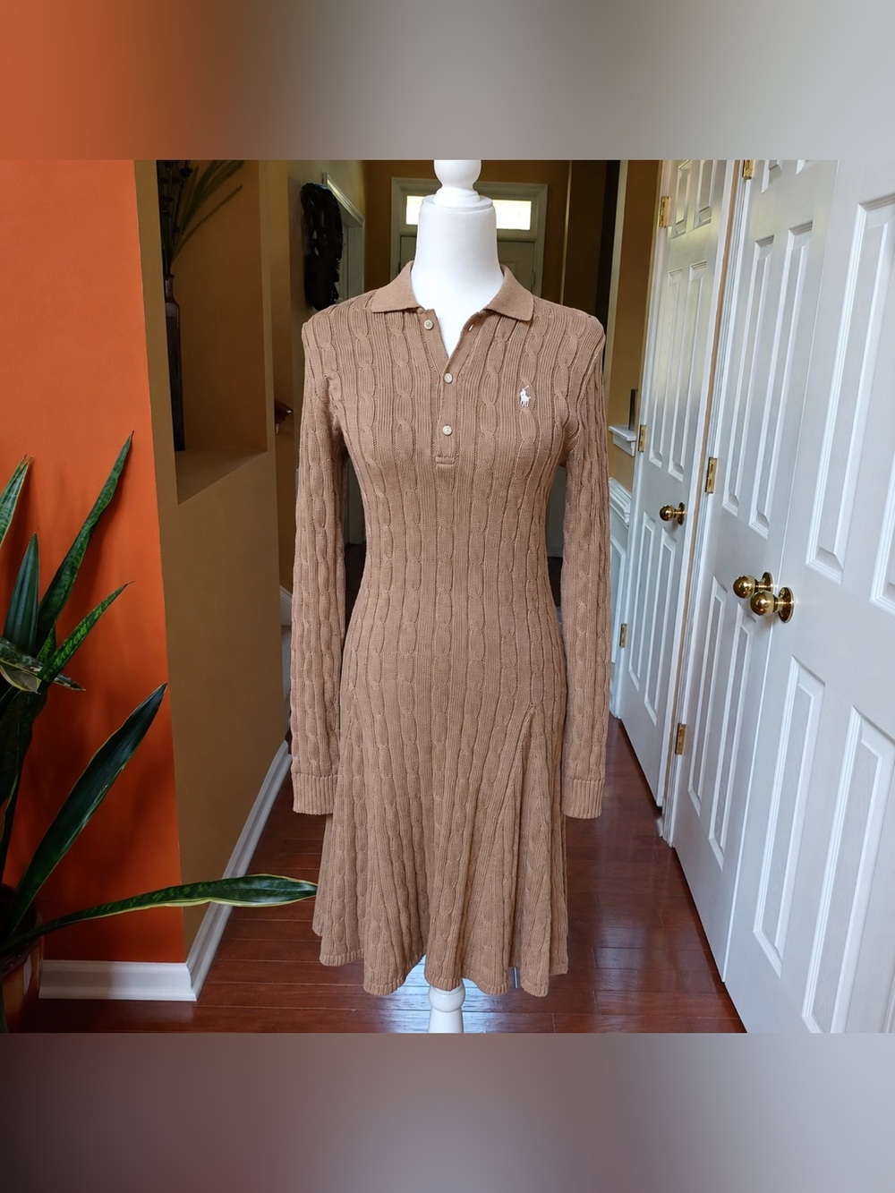 Polo Ralph Lauren Cable Knit Sweater Dress (NWOT) - Picture 2 of 7